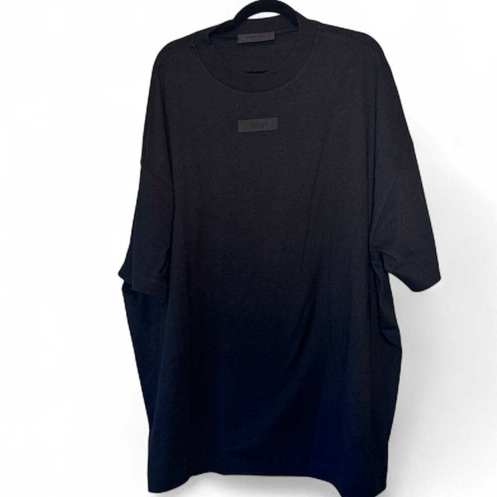 Essentials Fear Of God Black Short Sleeve Tee Shirt Mens L Casual Classic